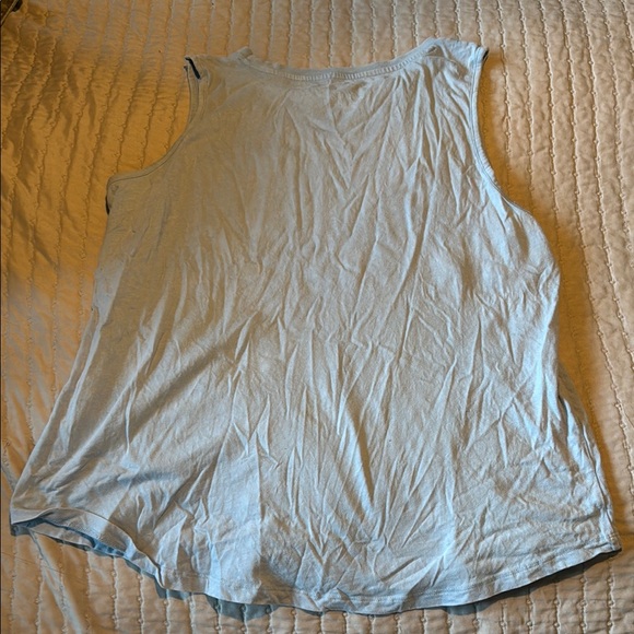 Light Blue Muscle Tee - Picture 3 of 3